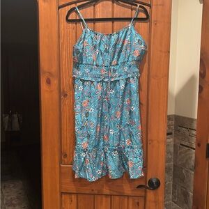 Floral Blue Sundress